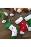 El Işlemeli Keçe Noel Çorabı 7'li Yılbaşı Süsü Çam Ağacı Süsü 15