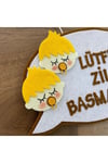 El Yapımı Keçe Lütfen Zile Basmayınız Kapı Aksesuarı