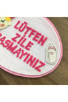 El Yapımı Keçe Lütfen Zile Basmayınız Kapı Aksesuar 69p
