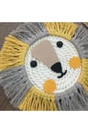 El Yapımı Makrome Aslan Çocuk Bebek Odası Duvar Süsü Kapı Süsü 95