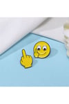 Emojili Broş, çocuk broş, iğneli broş klipsli broş yaka broşu çeket yaka iğnesi, mineli B118