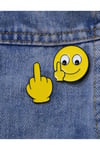 Emojili Broş, çocuk broş, iğneli broş klipsli broş yaka broşu çeket yaka iğnesi, mineli B118