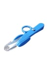 FDM TC-801 Mavi Parmaklı İplik Temizleme Makası 12 cm Yaylı Plastik Saplı Çıt Makas- 12