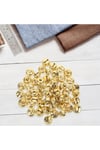 gold kulplu çan, zil, hayvan tasma zili, amigurumi zili, kına gecesi tef yapımı zili 30mm (20 adet)