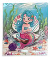 Hı Stone 5D Elmas Taş İşleme Kiti Tablo 21x25 cm Denizkızı Mermaid Desenli