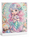 Hı Stone 5D Elmas Taş İşleme Kiti Tablo 21x25 cm Mermaid Denizkızı Desenli