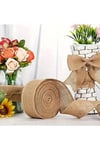 jüt şerit, kanavice doğal sargı hasır şerit, naturel şerit dıy süsleme şeriti, bohem şerit (9mt) 5cm