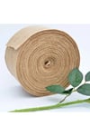 jüt şerit kanavice doğal sargı hasır şerit naturel şerit dıy, süsleme şeriti, bohem şerit (9mt)10cm