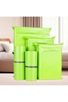 Kargo Poşeti, E ticaret Poşeti, Paketleme Poşeti, Cepsiz Kargo Poşeti, Yeşil 17x30 (100 Adet)