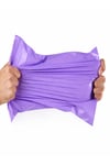 Kargo Poşeti, E ticaret Poşeti, Paketleme Poşeti, Cepsiz Kargo Poşeti, Lila 17x30 (100 Adet)