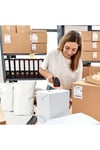 Kargo Poşeti, E ticaret Poşeti, Paketleme Poşeti, Cepsiz Kargo Poşeti, Beyaz 17x30 (100 Adet)