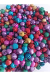 karışık renk kulplu çan zil hayvan tasma zili amigurumi zil kına gecesi tef yapımı zili 12mm 50 adet