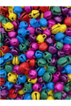 karışık renk kulplu çan zil hayvan tasma zili amigurumi zil kına gecesi tef yapımı zili 12mm 50 adet