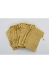 Kese Hasır Renk Jüt Kumaş 10x14 Cm 50 Adet