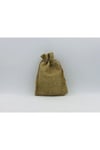 Kese Koyu Hasır Renk Jüt Kumaş 7x9 Cm 50 Adet