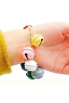 koyu mavi renk kulplu çan, zil, tasma zili, amigurumi zili 20 mm (20 adet)