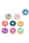 Ledli Yanıp Sönen Donut Terlik Süsü Üç Boyutlu/Işıklı 3d Charm