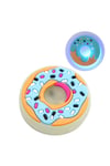 Ledli Yanıp Sönen Donut Terlik Süsü Üç Boyutlu/Işıklı 3d Charm