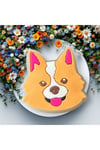 Ledli Yanıp Sönen Köpek Figürlü Terlik Süsü Üç Boyutlu/Işıklı 3d Charm