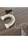 Makrome Banner Gökkuşağı Çocuk Bebek Odası Duvar Süsü Kapı Süsü 64