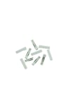 Metal Pens Toka Timsah Toka 4 Cm 10 Adet Beyaz Grogren Kurdele Kaplama