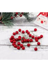 Mini Telli Berry Süsü Kırmızı 20 Adet