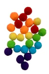 Montessori Ponpon 2 Cm - 24 Adet - Ince Motor Becerisi Oyunları