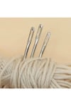 Needles Yorgan İğnesi, Yün İğnesi, Uzun İğne, Kalın İğne, Metal Yün İğnesi 4'LÜ