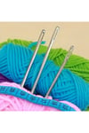 Needles Yorgan İğnesi, Yün İğnesi, Uzun İğne, Kalın İğne, Metal Yün İğnesi 4'LÜ