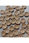 Örgü Karnavalı Handmade Baskılı Ahşap Düğme (50'li)