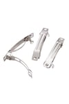 Otomatik Metal Toka Aparatı Toka Klipsi 7.8 Cm 10 Adet
