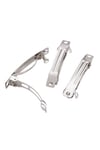 Otomatik Metal Toka Aparatı Toka Klipsi 5 Cm 10 Adet