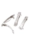 Otomatik Metal Toka Aparatı Toka Klipsi 6 Cm 10 Adet