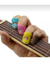 Parmak Silikon  Koruyucu Gitar yüksük Örgü Kullanımı İçin 5 Adet