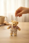 Peluş Ayıcık Anahtarlık Ve Çanta Süsü, Doğum Günü Hediyesi (12 CM BOY) – Anahtarlık
