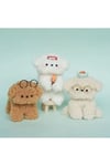 Peluş Şönil, Yapboz İp, Peluş Oyuncak Kendin Yap, Telli Boru Temizleme (2m) Beyaz