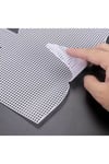 Plastik Çanta Kanvası, Cüzdan Kanvası, El Yapımı Çanta Handmade Çanta beyaz 14x23