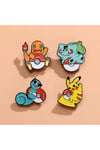 Pokemon kadın broş, çocuk broş, iğneli broş klipsli broş yaka broşu çeket yaka iğnesi, mineli B272