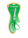 SINGER Çok Amaçlı Makas – Kelebek Desenli Yeşil Saplı, 7 ¾”