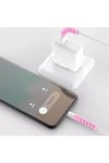 Sipiral Kablo Koruyucu Silikon Set 4'lü Paketli Cable Protector