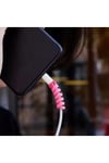 Sipiral Kablo Koruyucu Silikon Set 4'lü Paketli Cable Protector
