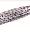Süet Deri Örgü İp, 6mm , DIY El Yapımı Bileklik, Kolye Ipi Dekoratif Kordon (3 Metre)