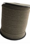Süet Deri Şerit Ip, 3mm - Antrasit Gri Rengi, Tesbih, Bileklik, Kolye Ipi (3 Metre)