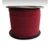 Süet Deri Şerit Ip, 3mm - Bordo Rengi, Tesbih, Bileklik, Kolye Ipi (3 Metre)