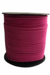 Süet Deri Şerit Ip, 3mm - Mor Rengi, Tesbih, Bileklik, Kolye Ipi (3 Metre)