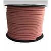 Süet Deri Şerit Ip, 3mm - Pudra Rengi, Tesbih, Bileklik, Kolye Ipi (3 Metre)