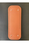 Suni Deri Örgü Çanta Tabanı Taba Renk-12x32 cm