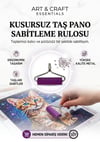 Taşlı Pano Sabitleme Rulosu - Taş İşleme Pano Sabitleme Rulosu - Silikon Başlık Baskı Rulosu- Diamond Painting - Elmas Mozaik Aksesuarı - 