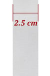 Tekis Paça Lastigi 2.50 Cm Yassi Lastik 10 Metre