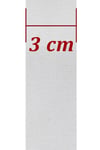 Tekis Paça Lastigi 3 Cm Yassi Lastik 10 Metre